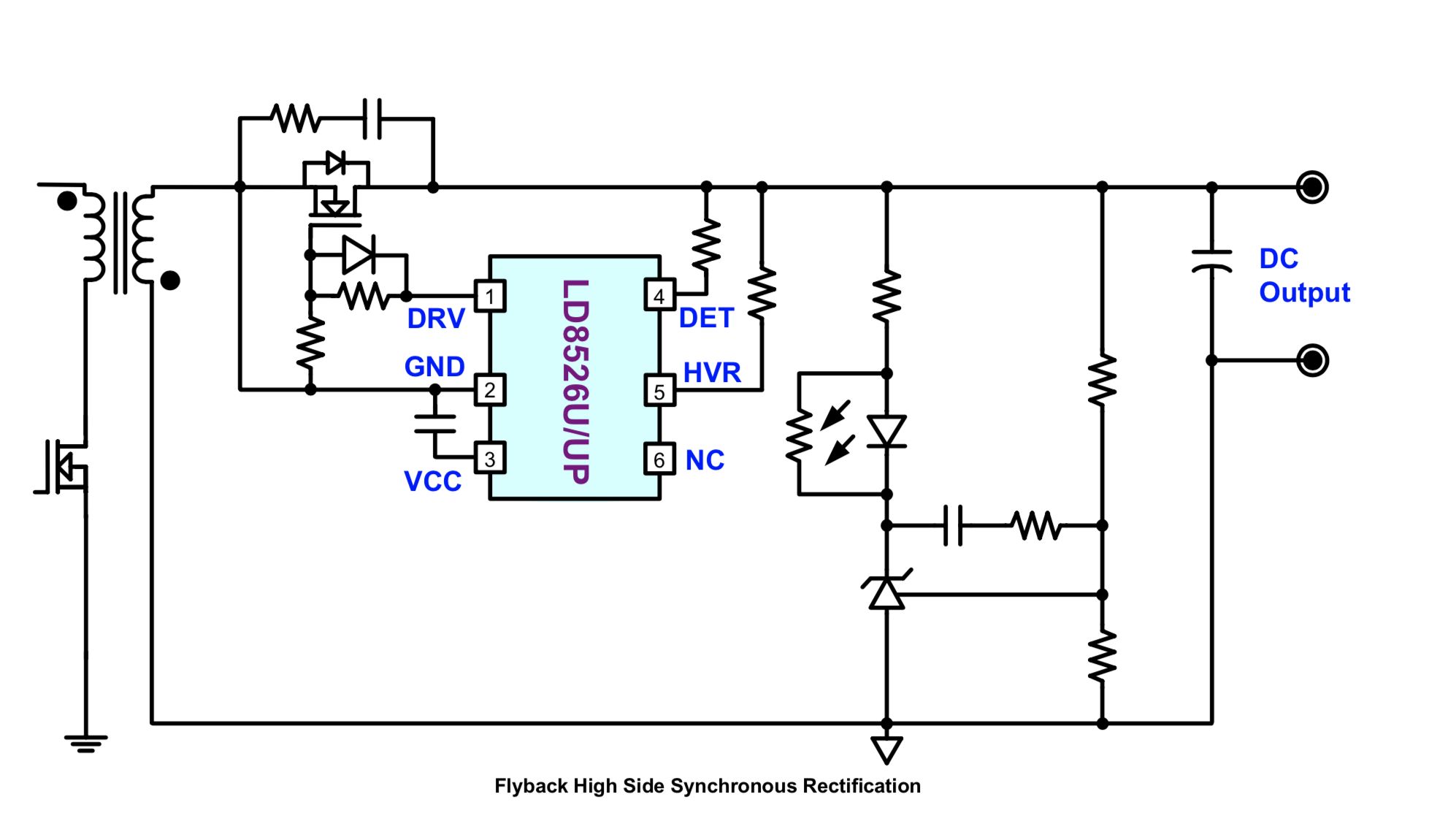 LD8526UP - Synchronous Rectification Driver - SR Controller - Leadtrend